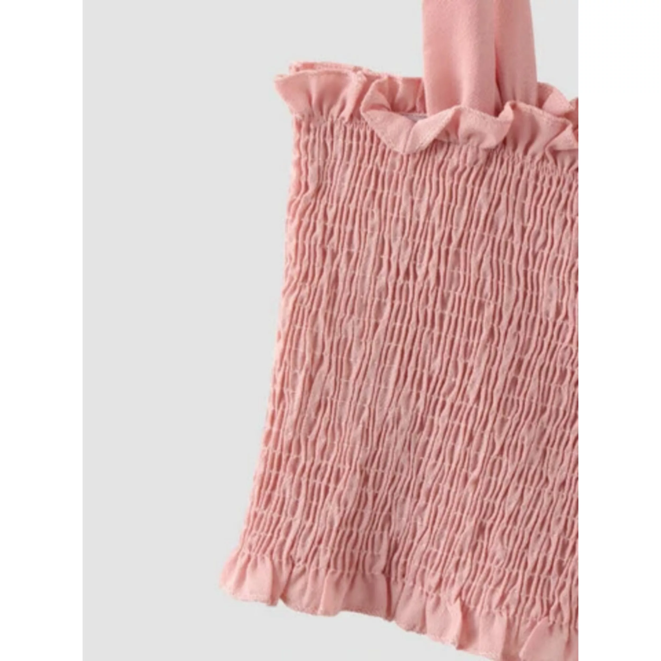 ست نیم تنه و دامن زنانه مدل کش دوزی رنگ صورتی