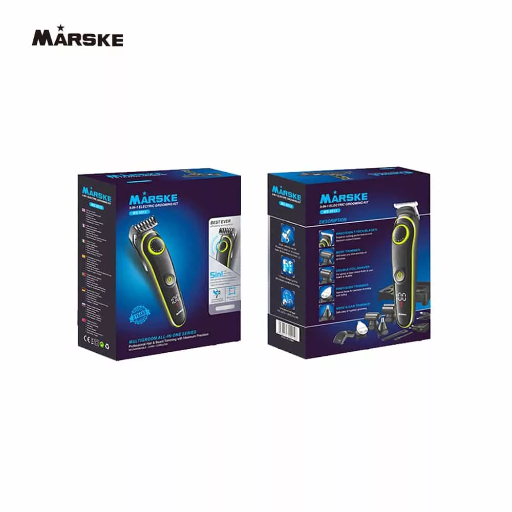 ست ماشین اصلاح موی صورت و بدن مارسکی مدل MS-5012