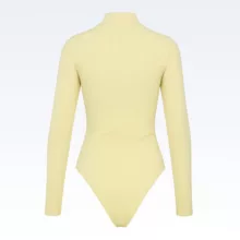 بادی آستین بلند زنانه مدل سیملس کد M5242 رنگ کرم