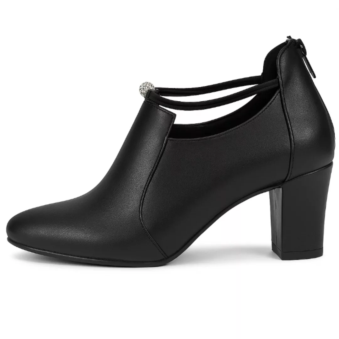 کفش زنانه مدل سه نگین کد sh-ft