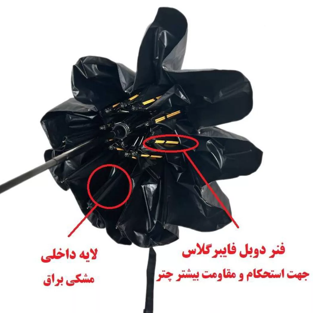 چتر مدل چراغدار n009