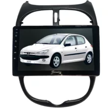 مانیتور خودرو بنیکس کد 0127 مناسب برای پژو 206