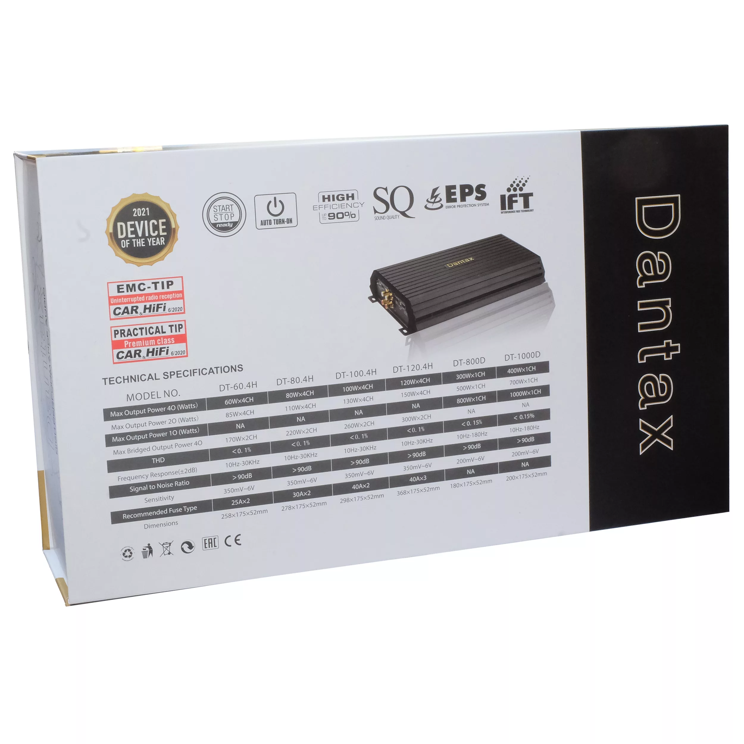 آمپلی فایر خودرو دنتکس مدل DT-60.4H