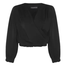 بلوز آستین بلند یقه هفت زنانه برنس مدل 01423