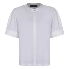 شومیز آستین کوتاه زنانه برنس مدل 01890089177215002424