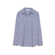 شومیز آستین بلند یقه برگردان زنانه استرادیواریوس مدل 10047