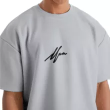 تی شرت اورسایز آستین کوتاه مردانه نوزده نودیک مدل TS1972 G