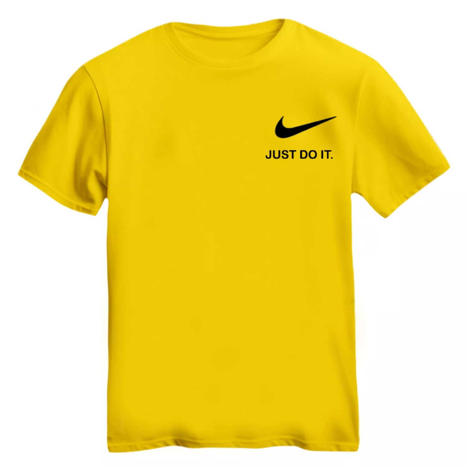 تی شرت آستین کوتاه زنانه مدل لوگو کد 9 رنگ زرد