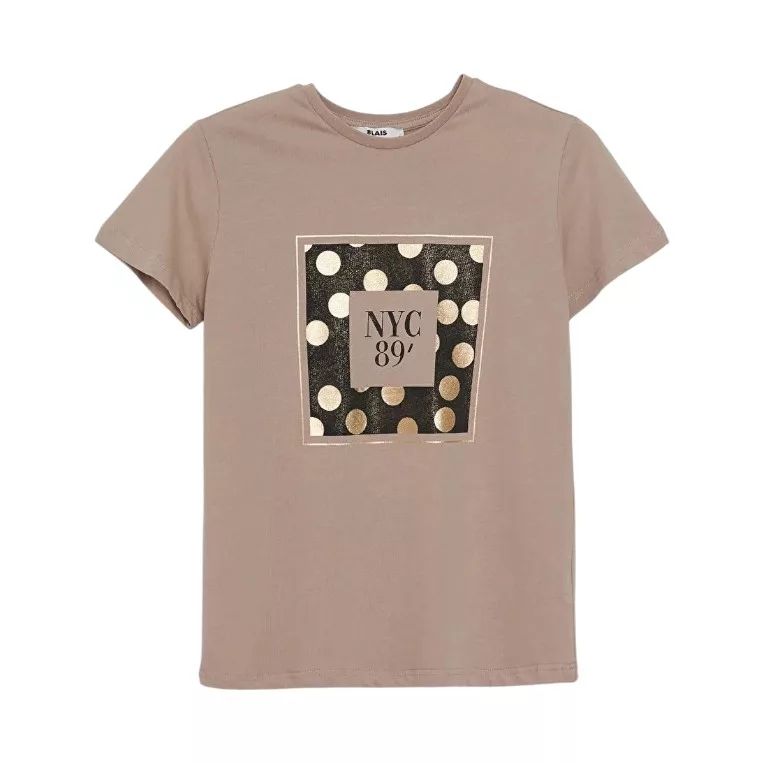 تی شرت آستین کوتاه زنانه ال سی وایکیکی مدل فیت اسلیم سوپرپنبه