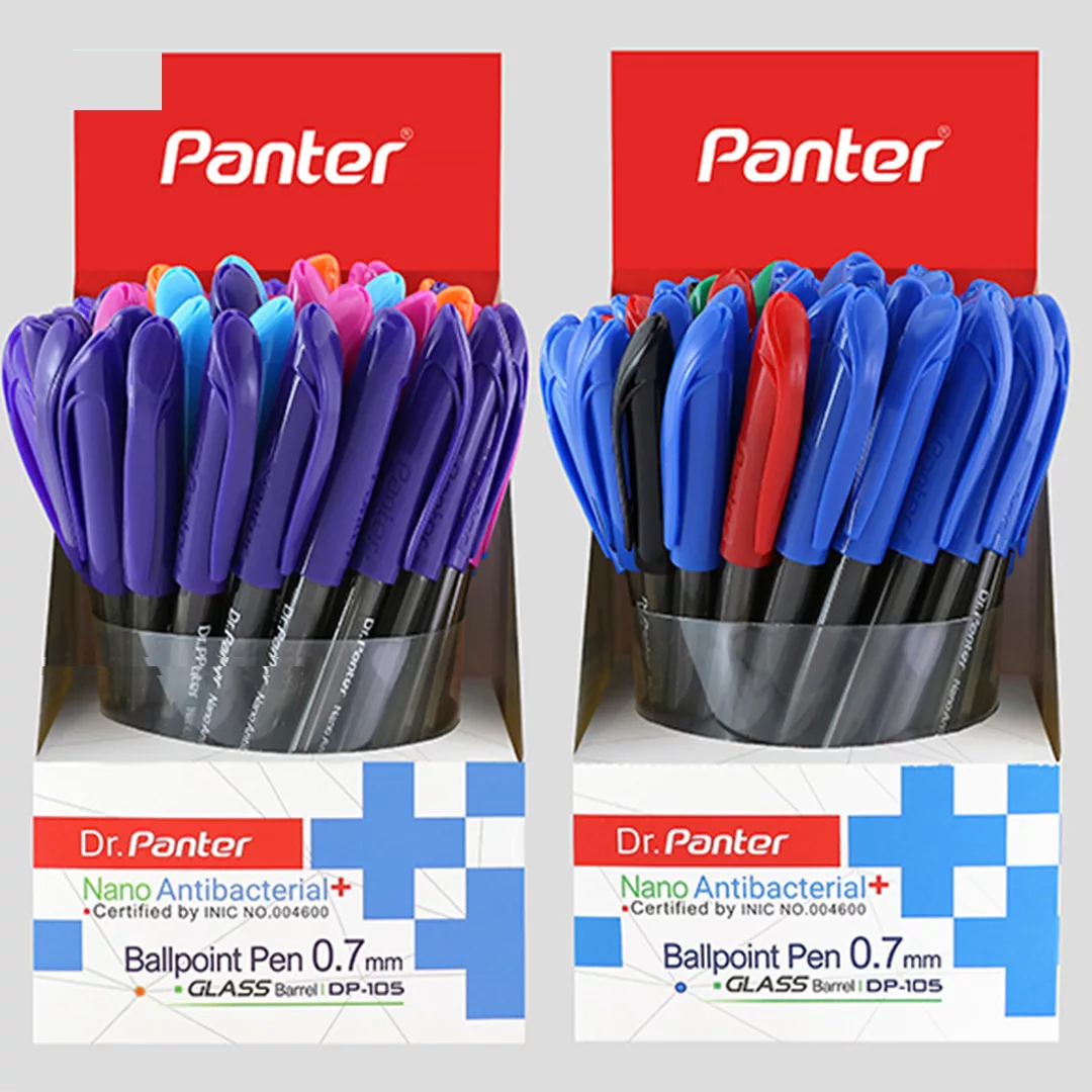 خودکار پنتر مدل نانو آنتی باکتریال DP-105 بسته 50 عددی