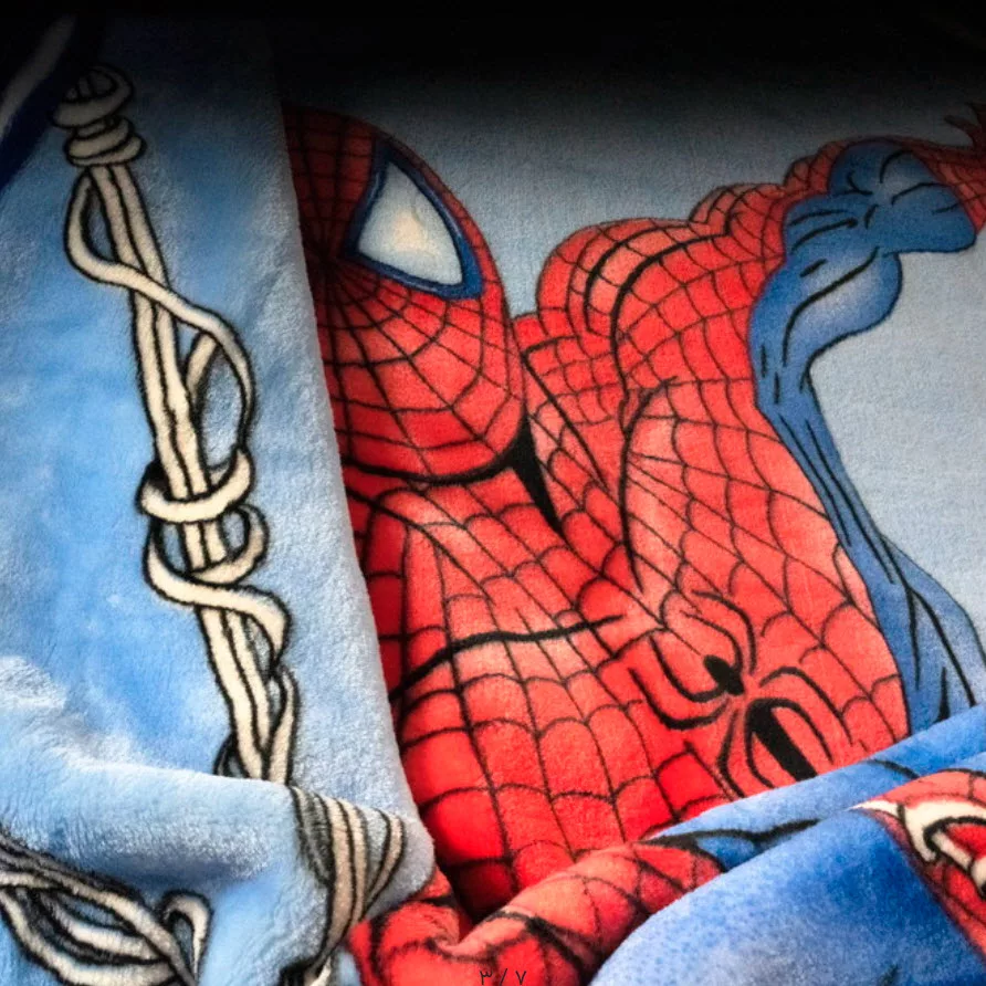 پتو یک نفره گلبافت مدل مرد عنکبوتی سایز 220x160 سانتی‌متر