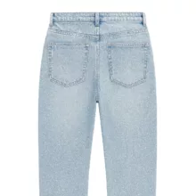 شلوار جین راسته زنانه مدل تمام سنگ کریستال