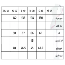 بلوز آستین سه ربع زنانه سرژه مدل 204650 رنگ مشکی