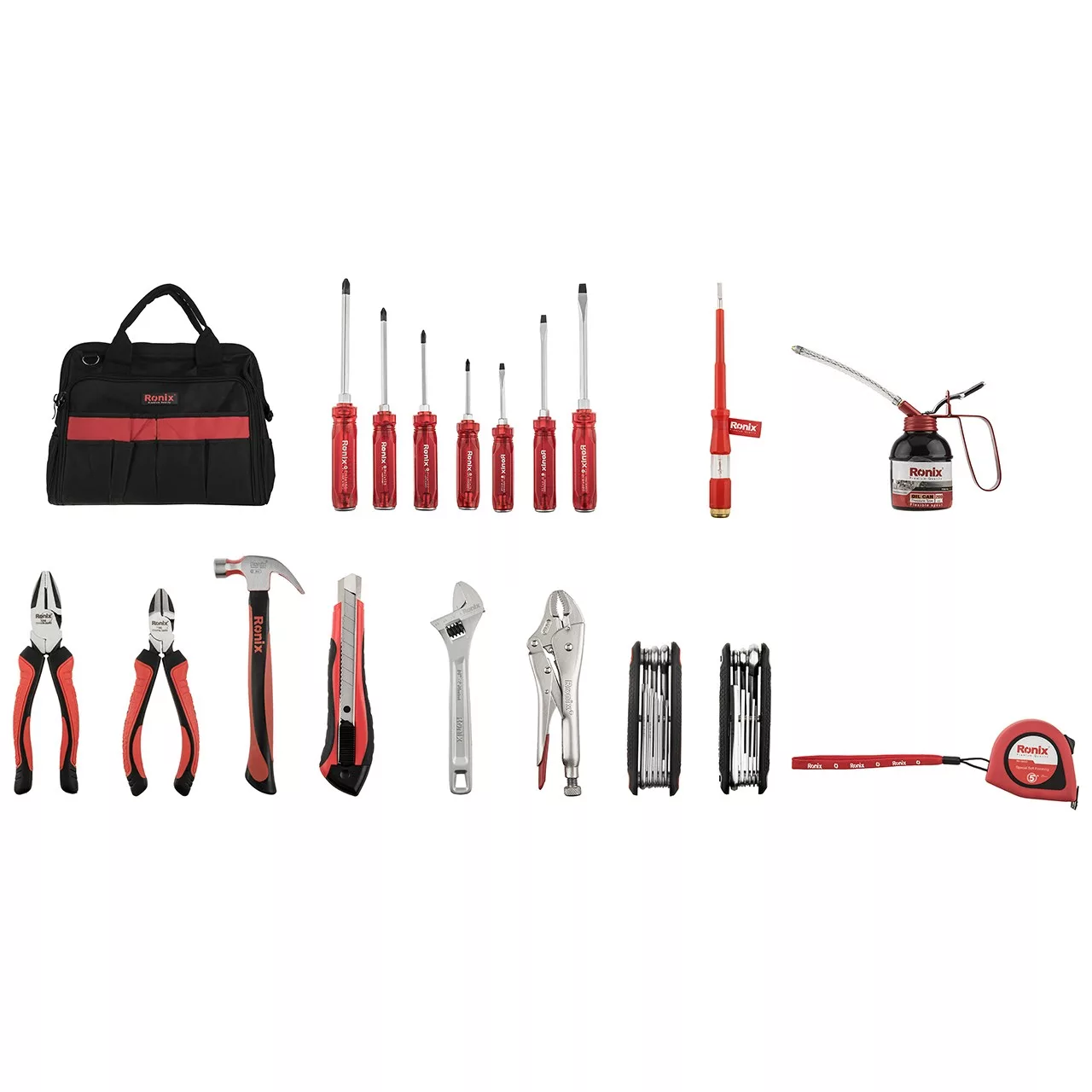 مجموعه ابزار رونیکس مدل RH-9101 ست 19 عددی
