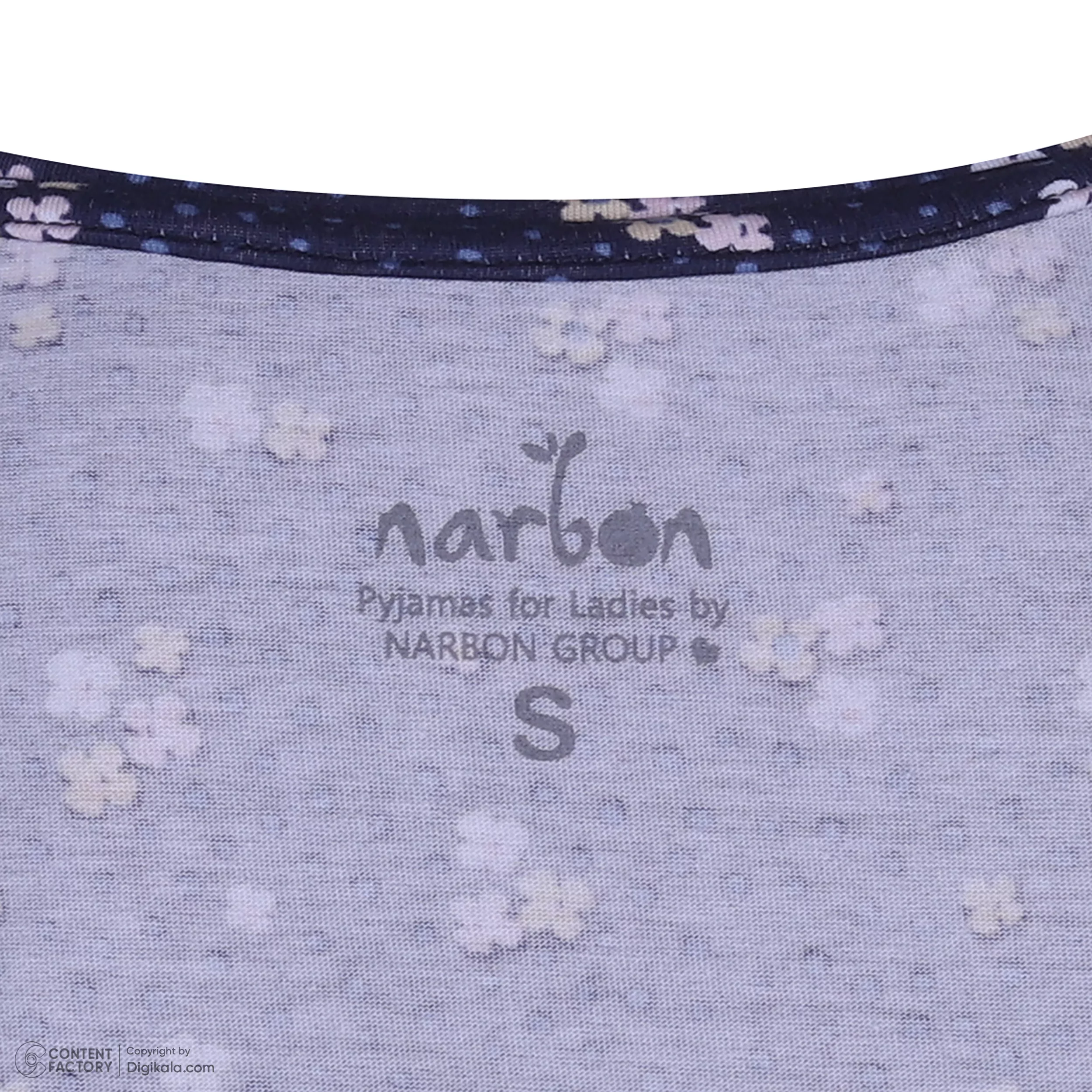 پیراهن آستین کوتاه راحتی زنانه ناربن مدل 15211148