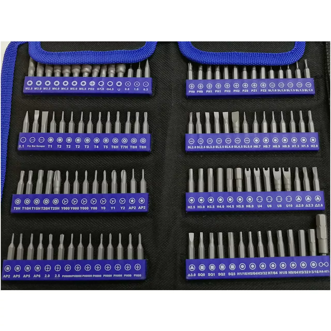 مجموعه 126 عددی سری پیچ گوشتی یاکسون مدل YX-6018