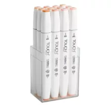 ماژیک شین هان مدل تاچ کد A-B بسته 12 عددی