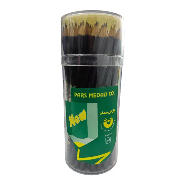 مداد مشکی پارس مداد کد 4422 بسته 72 عددی