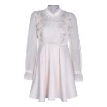 پیراهن یقه گرد زنانه مدل 433