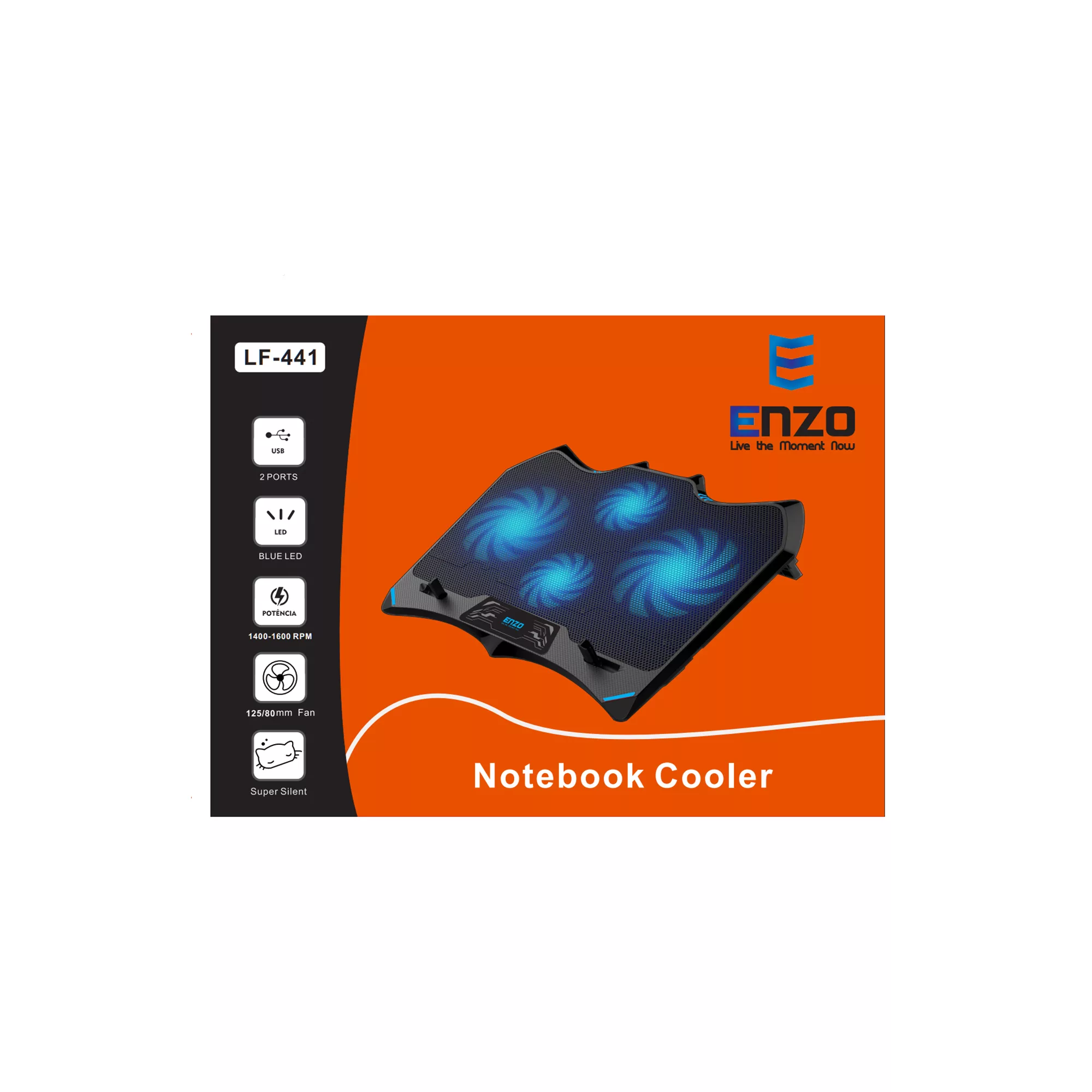 پایه خنک کننده لپ تاپ انزو مدل LF-441