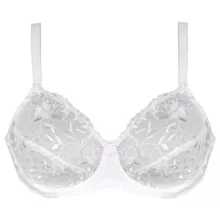 سوتین زنانه پانیذ مدل فنردار کد 33102 رنگ سفید