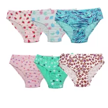 شورت زنانه آداک مدل نخ پنبه بسته 6 عددی