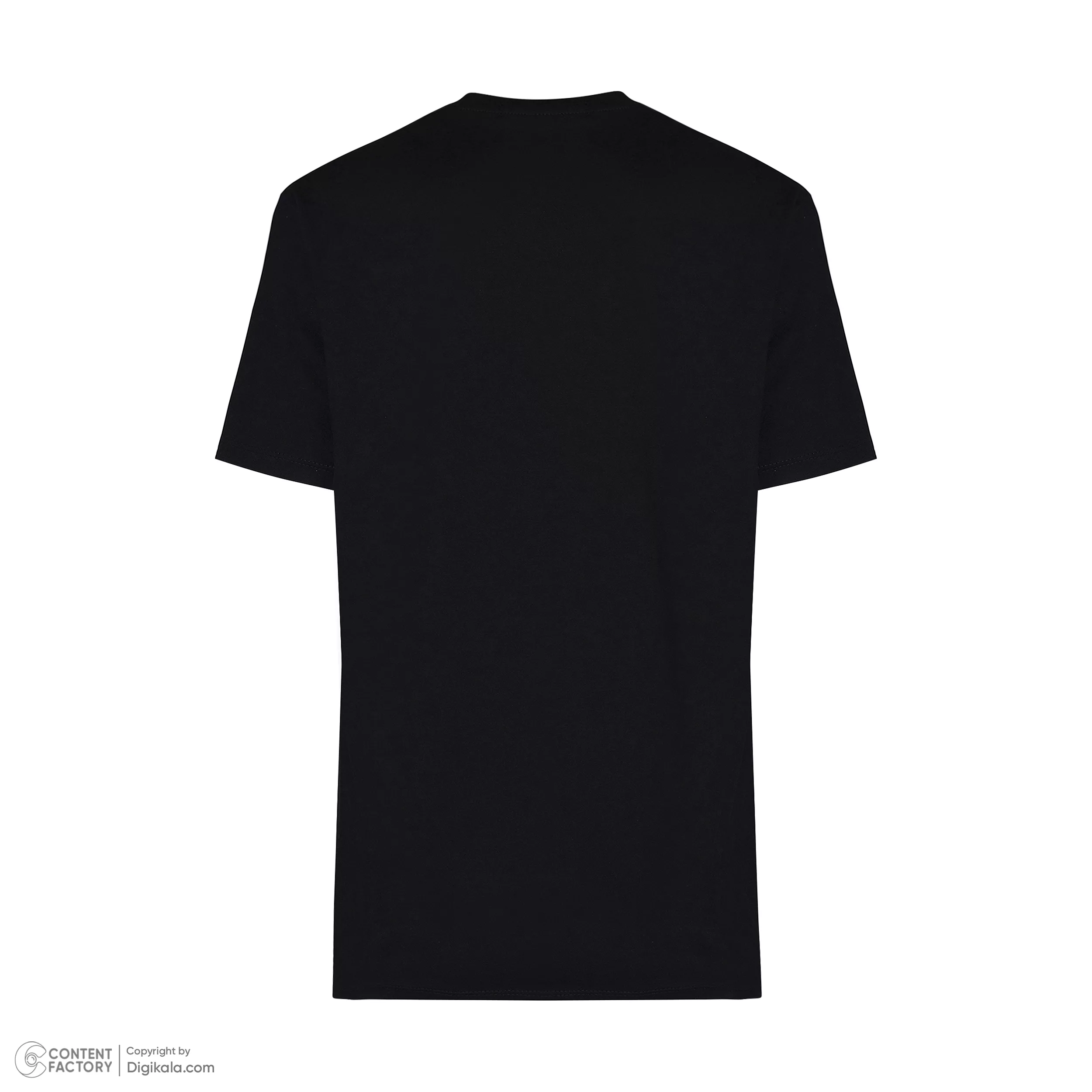 تی شرت آستین کوتاه مردانه باینت مدل 764-1 رنگ مشکی