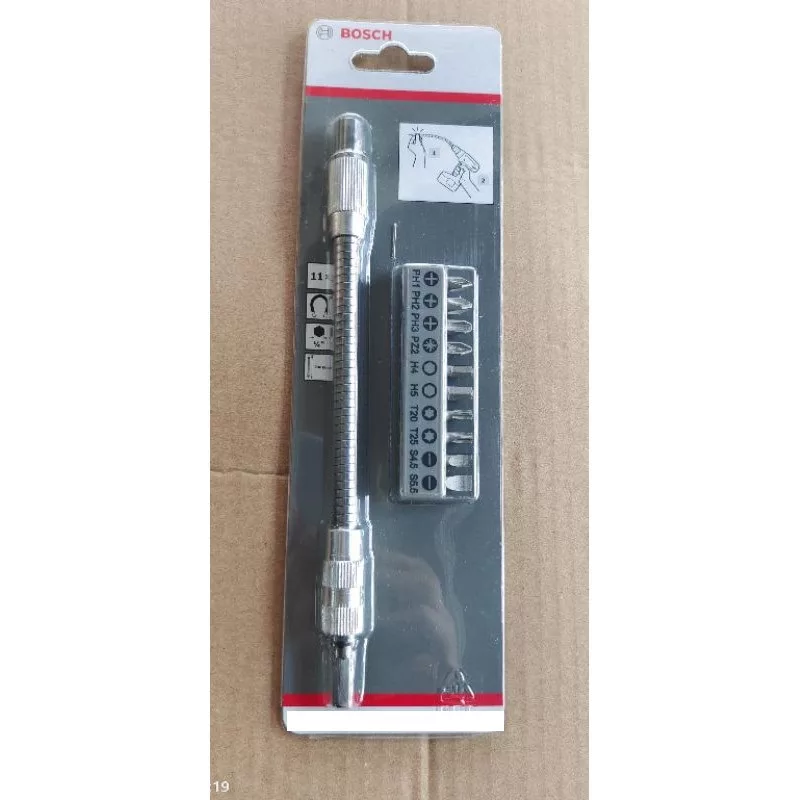 سری پیچ گوشتی و رابط فلکسی بوش مدل X11 مجموعه 11 عددی