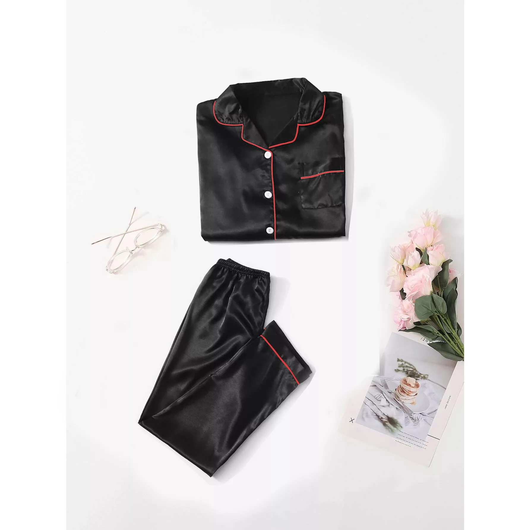 لباس خواب زنانه تویین کد T-820-09
