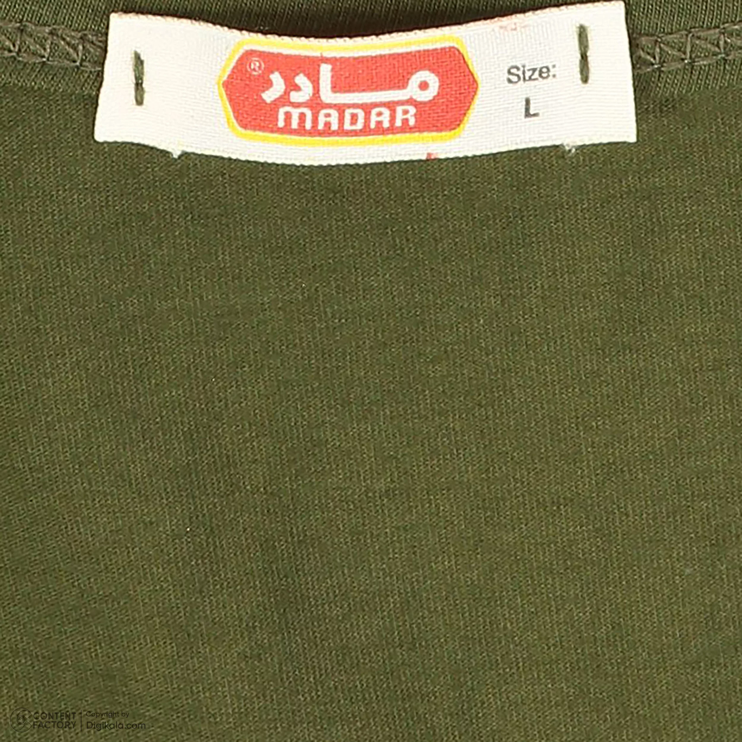 ست تی شرت و شلوار مردانه مادر مدل Sivan رنگ سبز