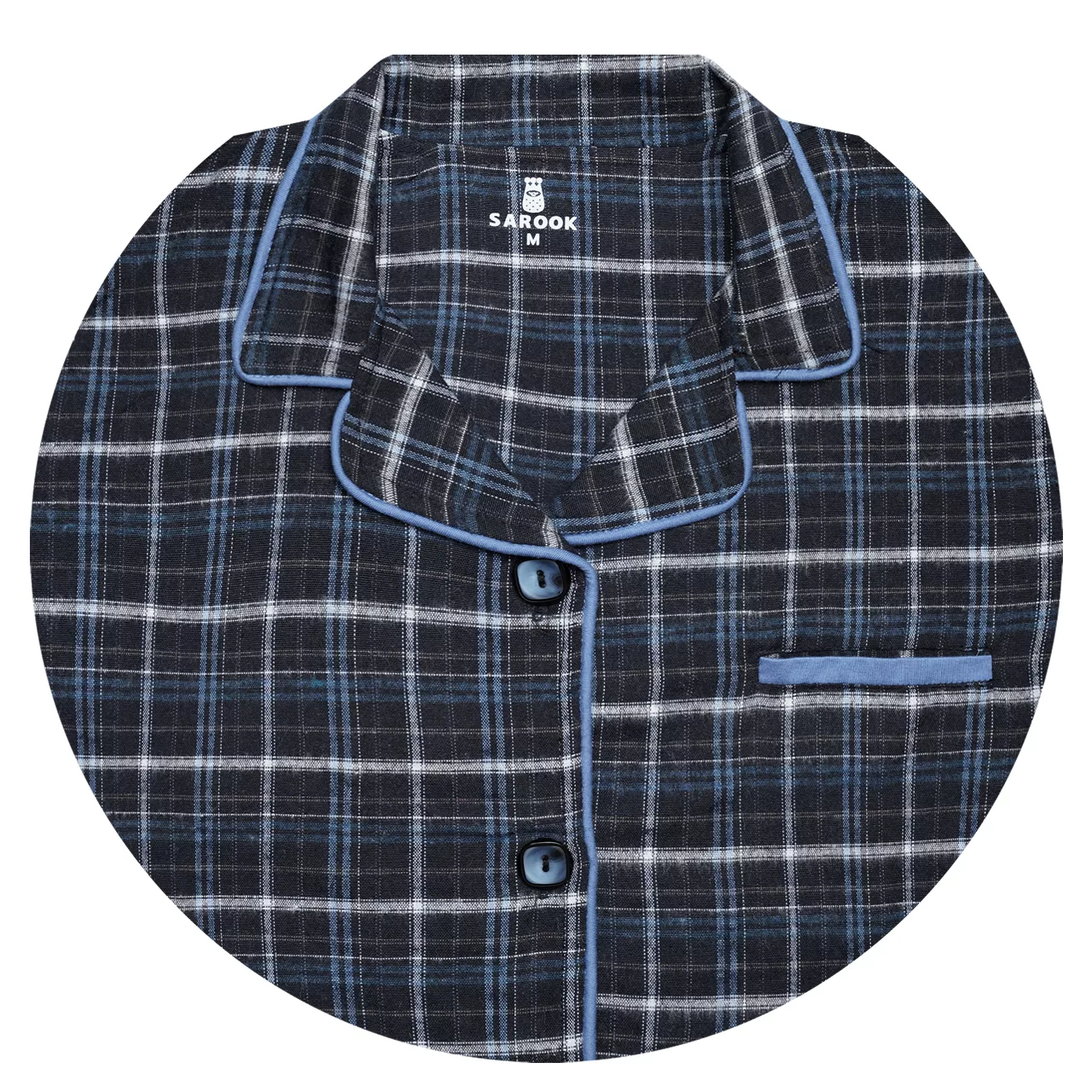 ست شومیز و شلوار زنانه ساروک مدل SPSHMS کد 04