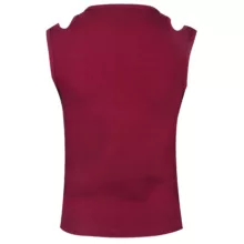 تاپ زنانه کانتکس مدل 249010836 نخ پنبه کبریتی رنگ زرشکی