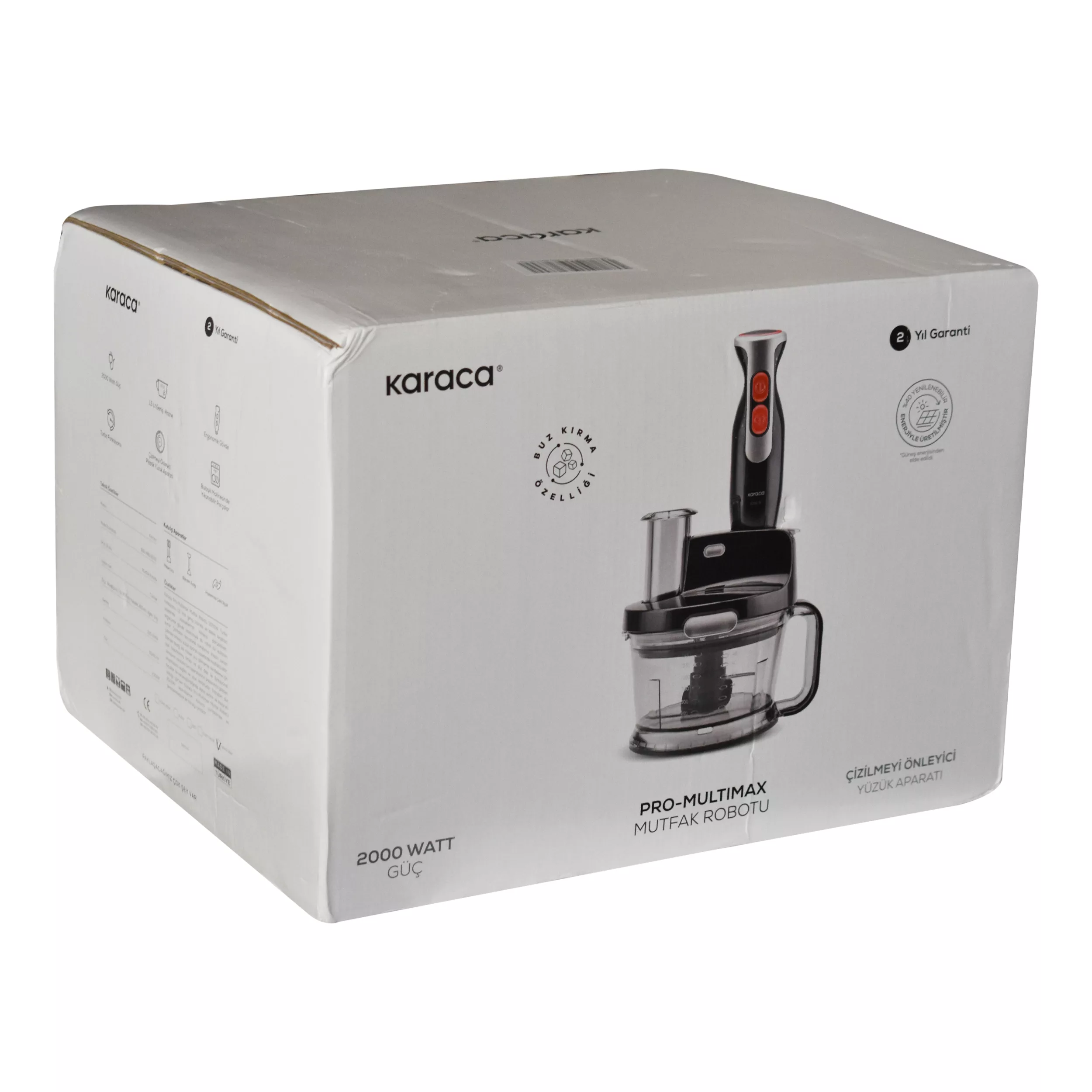 غذاساز چندکاره 2000 وات کاراجا مدل Multimax