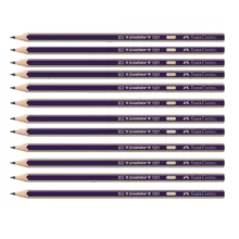 مداد طراحی فابر کاستل مدل گلدفابر مجموعه 12 عددی