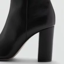 نیم بوت زنانه مانگو مدل POINTED TOE ANKLE BOOTS 2025