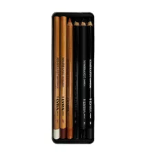 مداد طراحی لیرا مدل R-6521 کد 156275 مجموعه 6 عددی