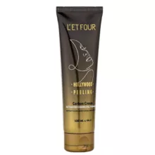 کرم لایه بردار صورت و بدن لتفور مدل کربن مناسب برای انواع پوست حجم 100 میلی لیتر