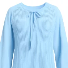 بلوز آستین بلند یقه گرد زنانه مدل پلیسه