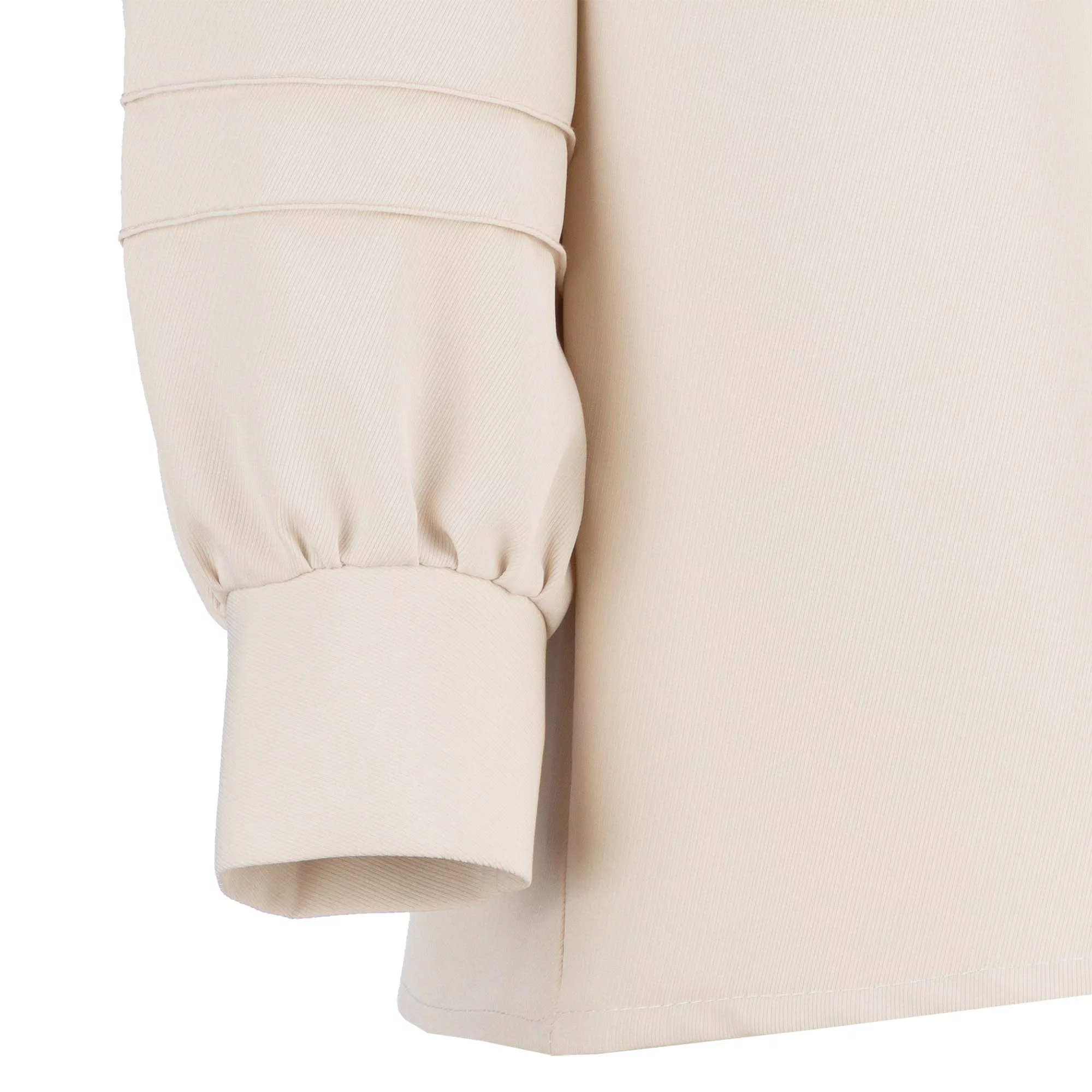 شومیز آستین بلند زنانه السانا مدل هوناز کد 217209 رنگ شیری