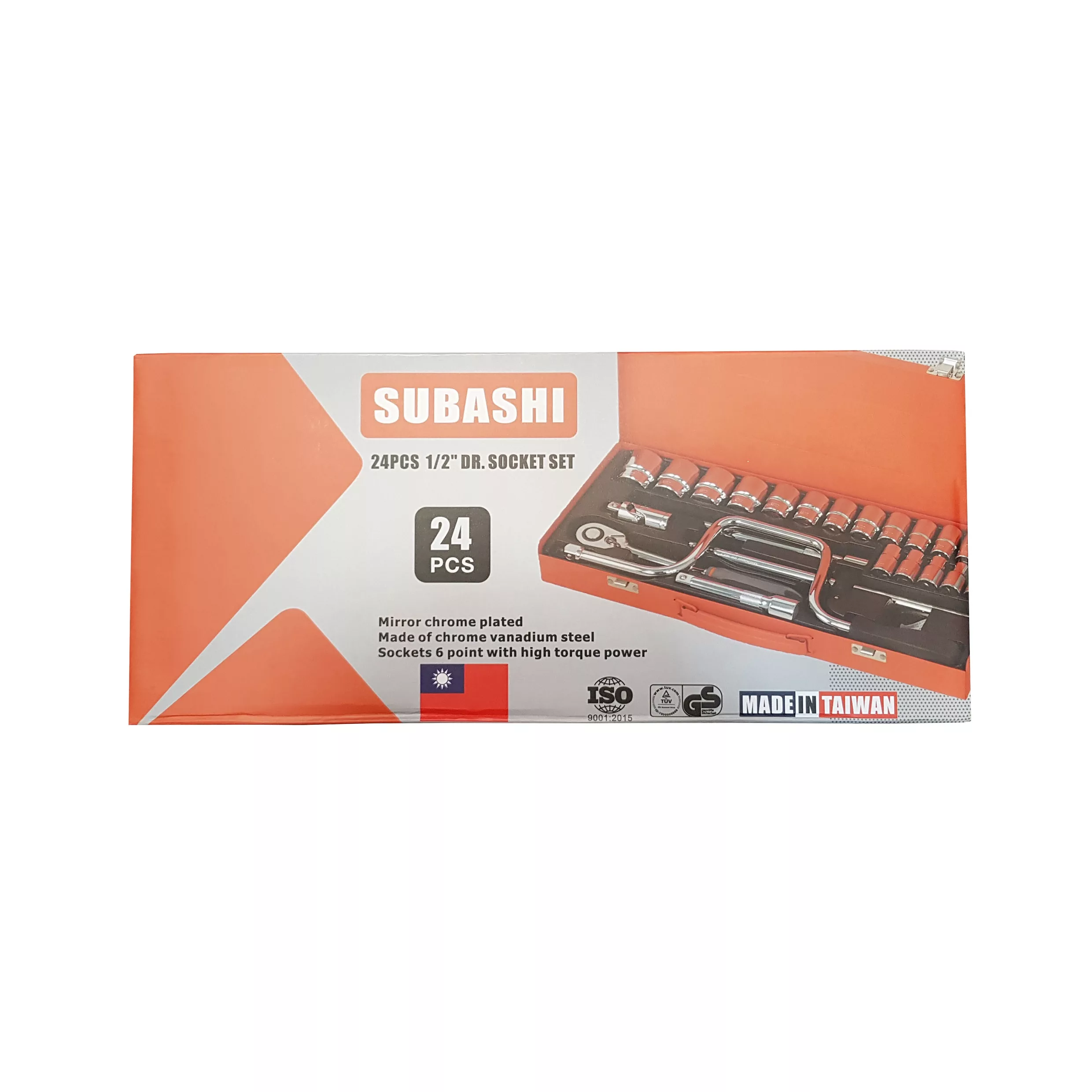 مجموعه 24 عددی آچار بکس سوباشی مدل TK720256