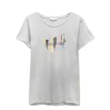 تی شرت آستین کوتاه زنانه ال سی وایکیکی مدل فیت اسلیم ضد باکتری