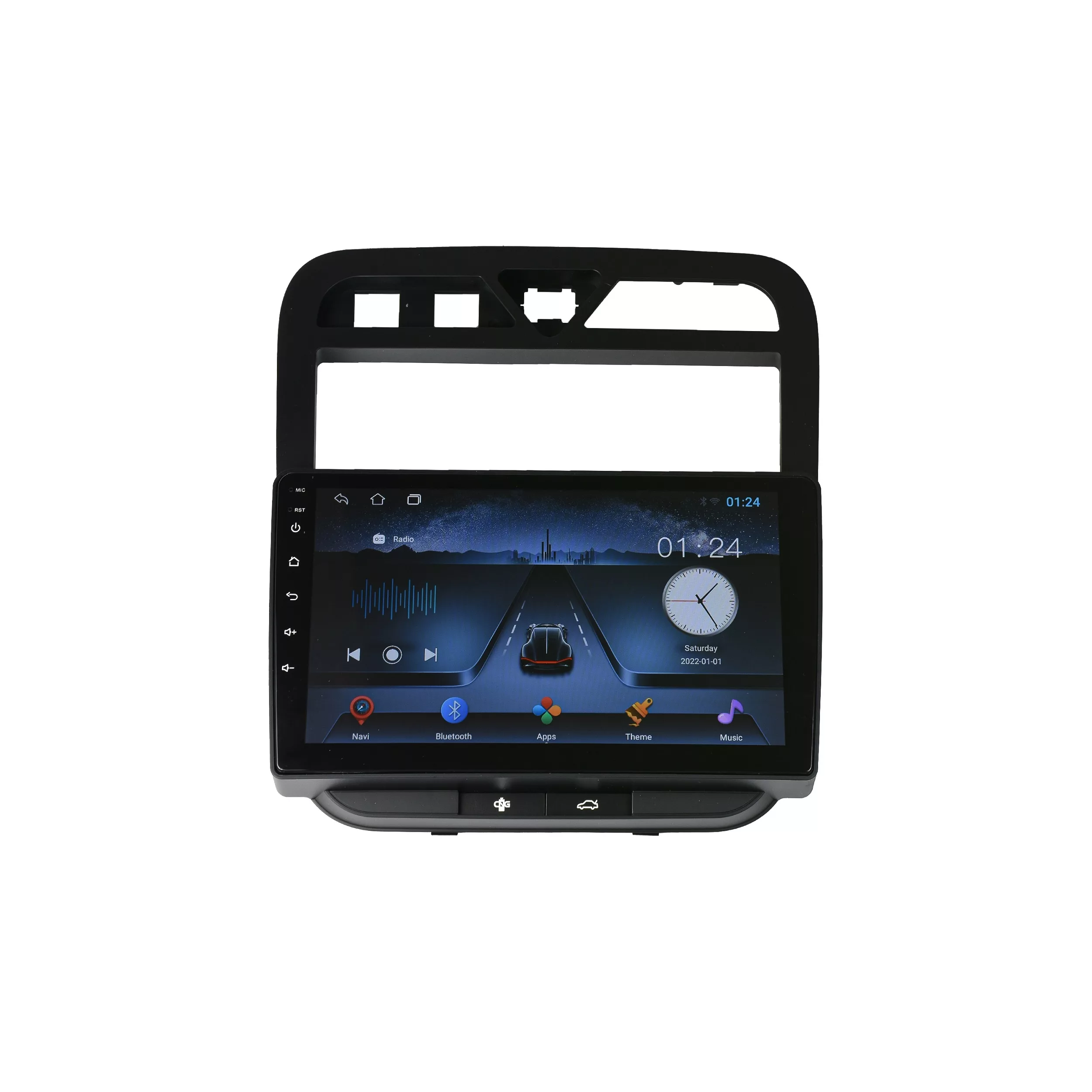 مانیتور خودرو کاروین مدل s800 با برد TS مناسب برای سمند EF7