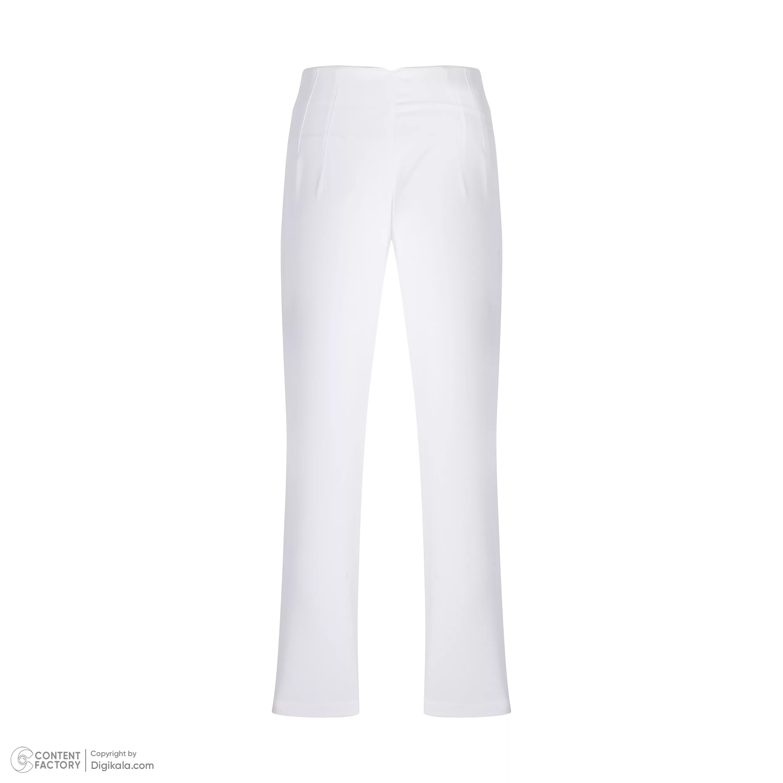 شلوار زنانه ریسانی مدل 6129 رنگ شیری