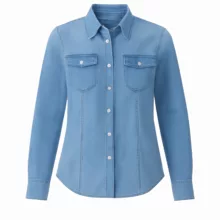 شومیز آستین بلند یقه برگردان زنانه کد 1102