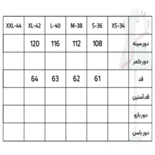 بلوز آستین بلند زنانه سرژه مدل 203541 رنگ مشکی