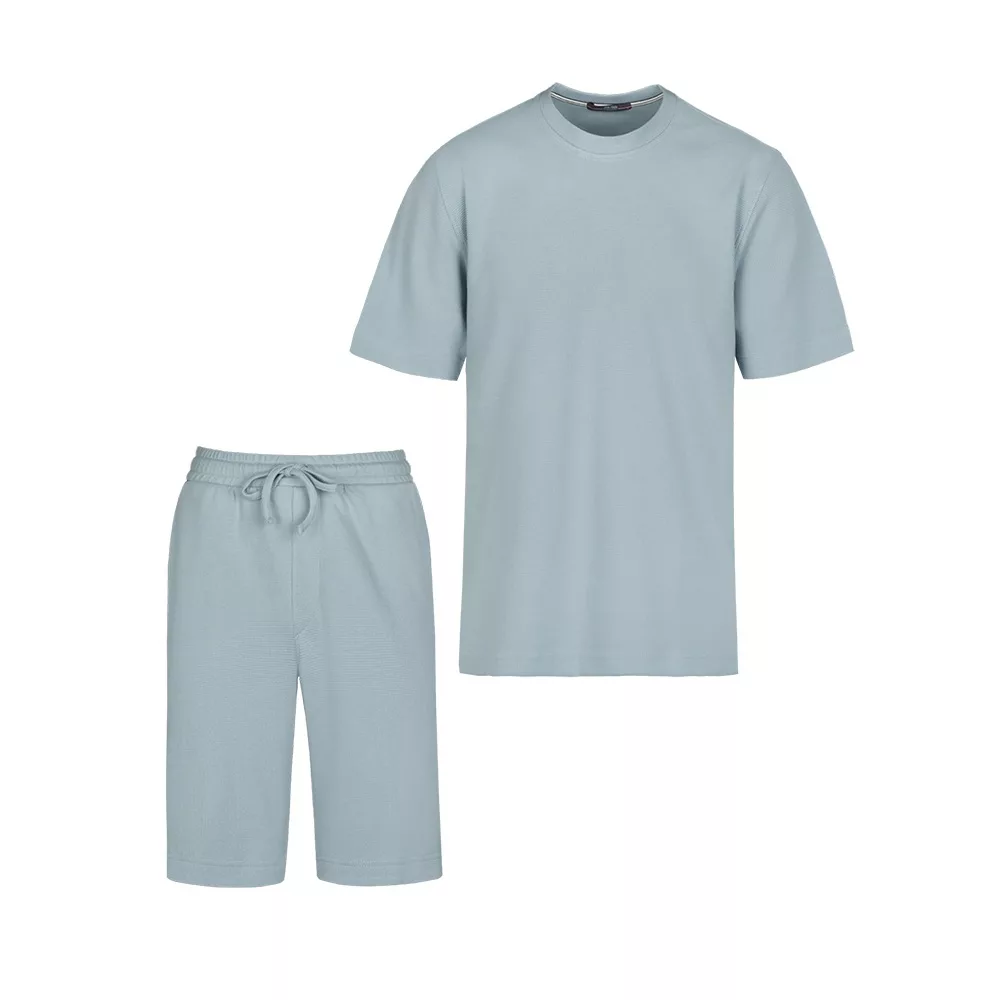 ست تی شرت و شلوارک مردانه مدل SB-SS-3245