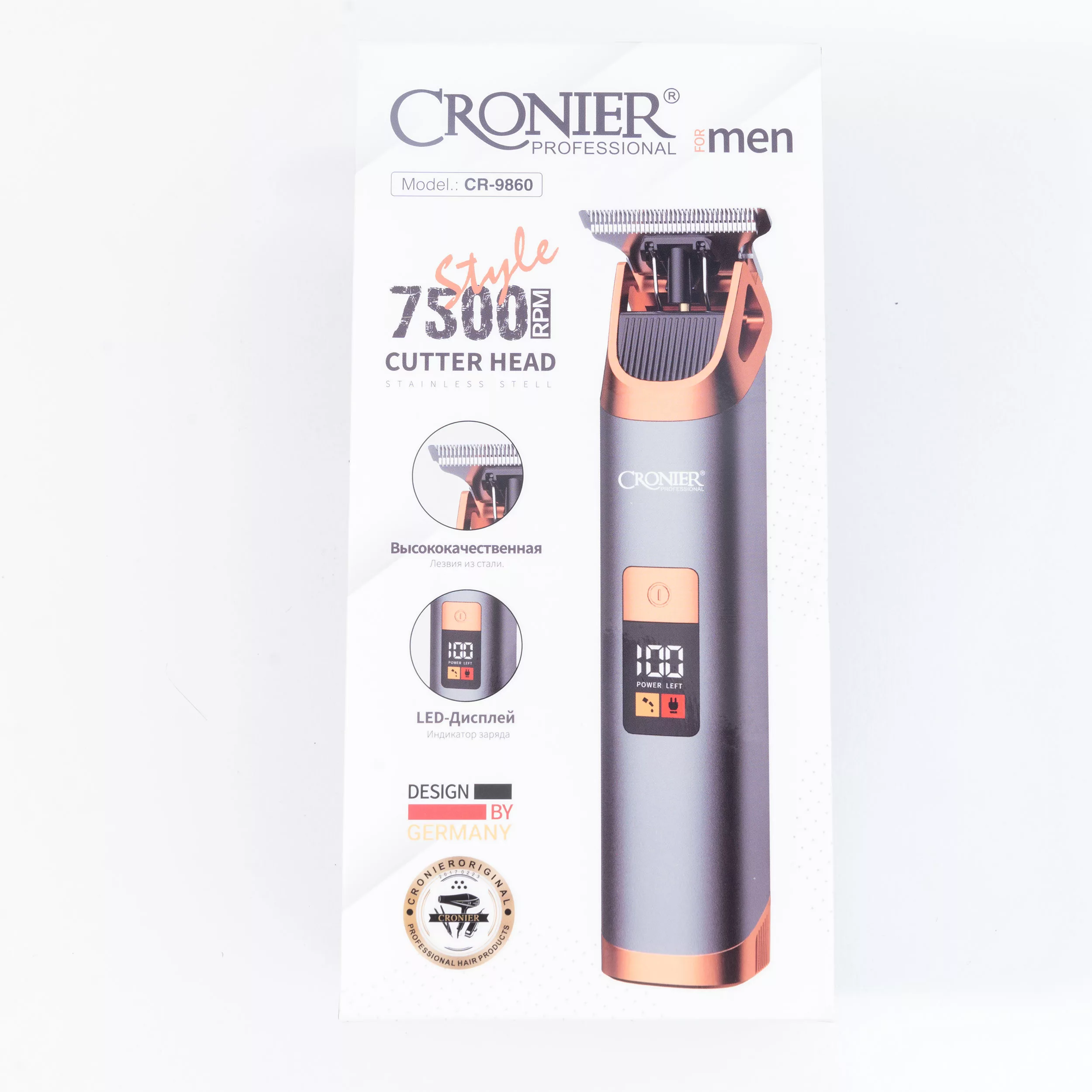 ماشین اصلاح موی سر و صورت کرونیر مدل CR-9860