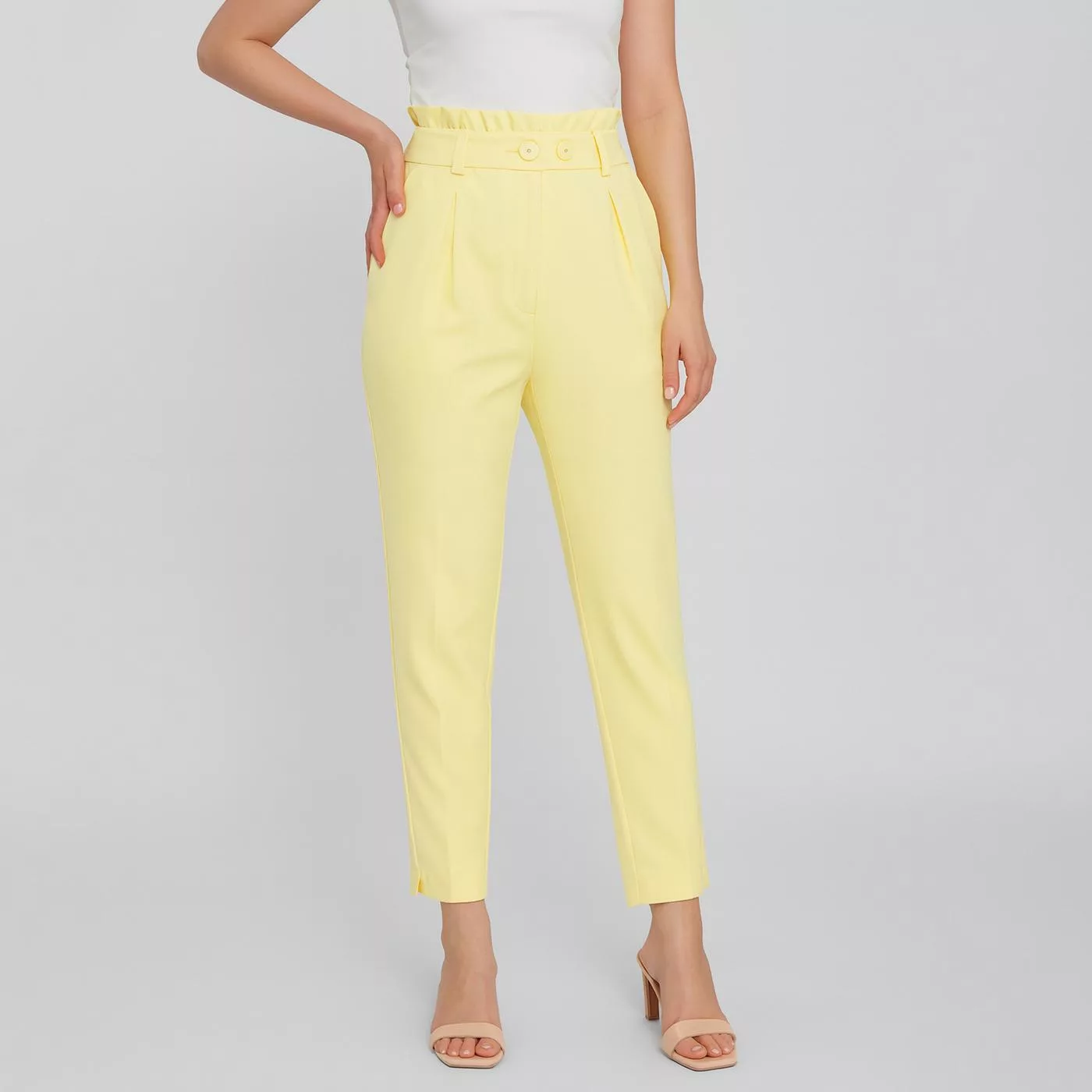 شلوار معمولی زنانه کامایو مدل دو پیل 1042980