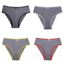 شورت زنانه مدل Ghsmz بسته چهار عددی