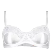 سوتین زنانه لین مدل 418 رنگ  سفید